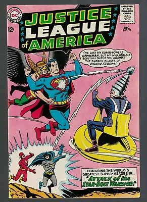 Buy Dc Comics Justice League America 32 FN- 5.5 1st Appearance Brian Storm • 48.99£
