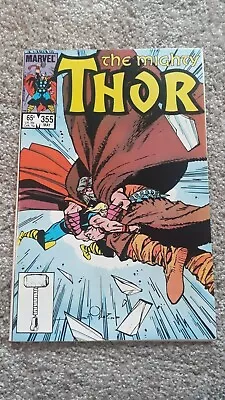 Buy Marvel Comics Journey Into Mystery The Mighty Thor - Number 355 - MAY 1985 • 10£