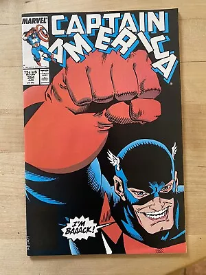 Buy Captain America #354 - 1st John Walker As U.s. Agent! Marvel Comics, Thunderbolt • 40.21£