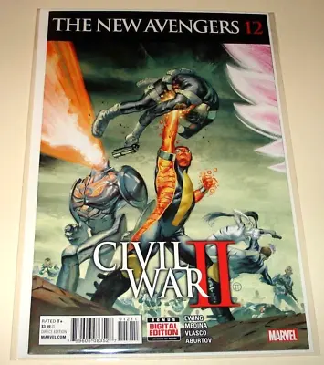 Buy The NEW AVENGERS # 12 Marvel Comic (August 2016) NM Civil War 2 • 3.50£
