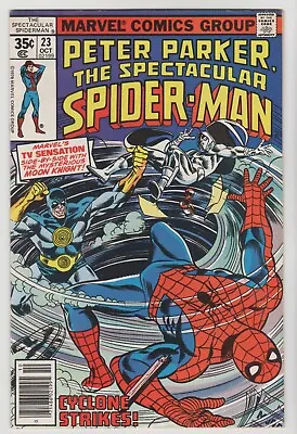 Buy Spectacular Spider-man, Peter Parker #23  ( Fn/vf 7.0 ) 23rd Issue Moon Knight • 10.39£