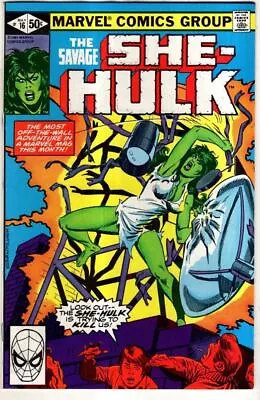 Buy Savage She-Hulk #16 1981 : David Anthony Kraft • 6£