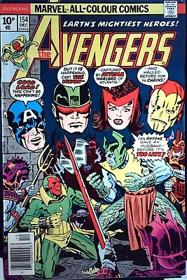 Buy AVENGERS #154 (1976) - VFN Plus 8.0 - Back Issue • 11.99£