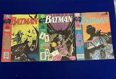 Buy Job Lot 3 Batman Monthly Dc Comics Issues 51-52-53 1992 Collectables • 9.99£