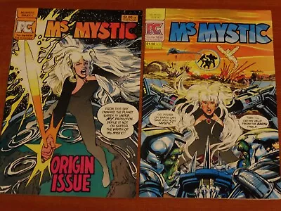 Buy Pacific Comics:  MS. MYSTIC #1 - #2 (1st Two Issues Only) 1982   Neal Adams • 14.99£