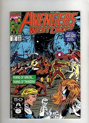 Buy Avengers Westcoast - Marvel Comic -# 75 - 1991 • 3.99£