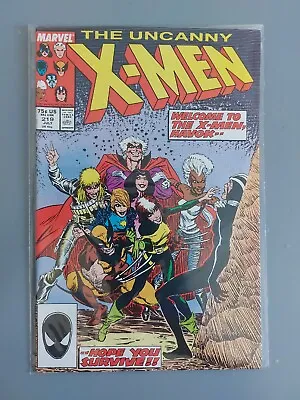 Buy The Uncanny X-men #219,  Havok  Joins The X-men, High Grade. 1987 • 4.60£