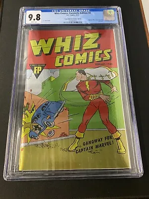 Buy Whiz Comics 2 Facsimile Megacon Foil Exclusive CGC 9.8 COMIC BOOK GRADED • 47.67£