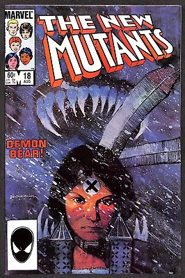 Buy New Mutants #18 1st Full Appearance Of Demon Bear & Warlock VFN • 11.95£