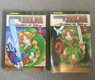 Buy The Legend Of Zelda: Ocarina Of Time Manga Volume 1 And 2 • 13£