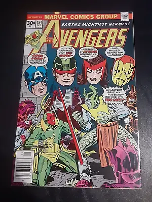 Buy The Avengers #154 FN/VF 1976 First Appearance Of Tyrak, Cameo Whizzer • 7.97£