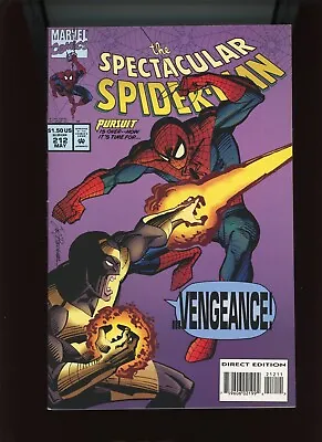 Buy 1994 Marvel,   Spectacular Spider-Man   # 212, Insert Intact, VF/NM, BX87 • 8.47£