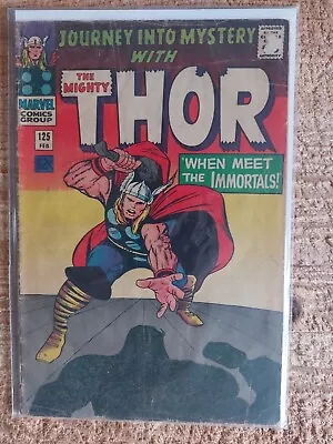Buy Journey Into Mystery #125 Last Of Title  Before Becoming  Mighty Thor ! 1966 Gvg • 21.99£