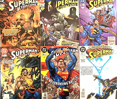 Buy Action Comics # 759-764. 6 Issue High Grade 1999/2000 Lot.  Superman. • 15.99£