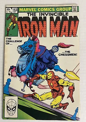Buy IRON MAN #163 (1982) 1st Obadiah Stane Appearance, Knight, Jim Starlin • 4.74£