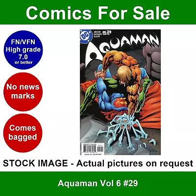Buy DC Aquaman Vol 6 #29 Comic - FN/VFN Clean 01 June 2005 • 4.99£