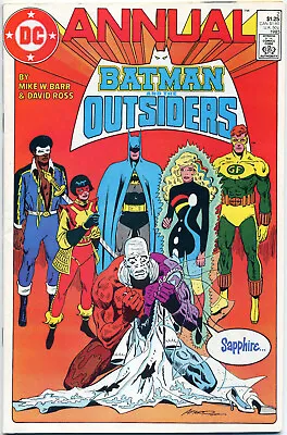 Buy Batman And The Outsiders Annual #2 (dc 1985) Nm- White Pages • 1.80£