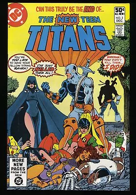 Buy New Teen Titans #2 VF/NM 9.0 1st Appearance Deathstroke! DC Comics 1980 • 137.57£