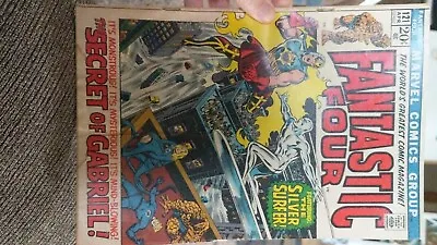 Buy Fantastic Four #121 1972- Marvel Comics Group- With  Silver Surfer  By Stan Lee • 15.99£