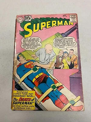 Buy Superman #149 1961 Curt Swan Jimmy Olsen Supergirl Lex Luthor Dc Comic M2 • 39.58£