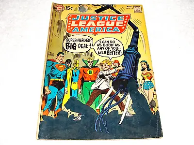 Buy Justice League Of America #73 (Aug 1969, DC), 3.5-4.5 (VG), 1st Appear Aquarius • 11.15£