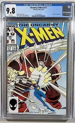 Buy Uncanny X-Men 217 (Marvel, 1987) CGC 9.8 WP • 79.05£