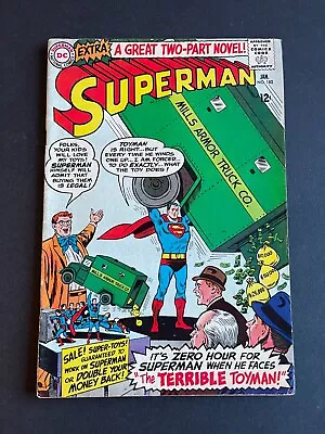 Buy Superman #182 - 1st Silver Age Toyman (DC, 1965) F/F+ • 31.66£