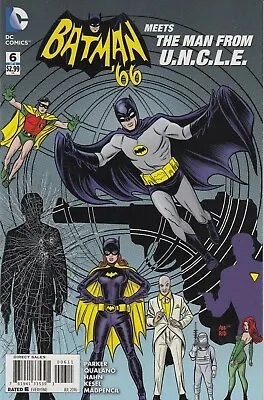 Buy Batman '66 Meets The Man From U.N.C.L.E #6 Main Cover First Print New/Unread DC • 5.99£