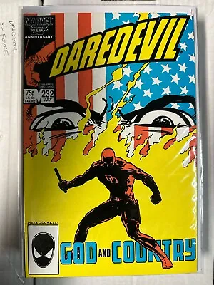 Buy Daredevil #232 1st Nuke Frank Miller Born Again Arc High Grade Copper Age Marvel • 16.08£