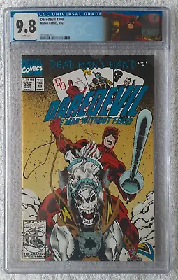 Buy Daredevil #308 (Marvel, 9/92) CGC 9.8 NM/MT (Punisher & Nomad Appearance) • 197.16£