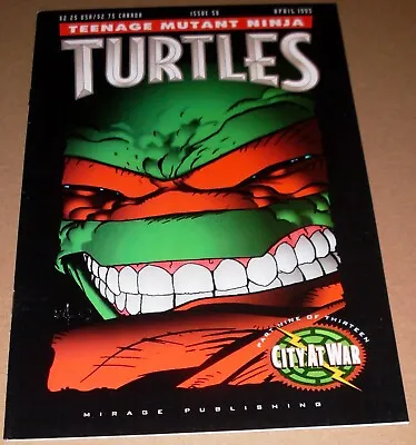 Buy TMNT #58 Mirage 1993 City At War Teenage Mutant Ninja Turtles Eastman Laird • 221.36£