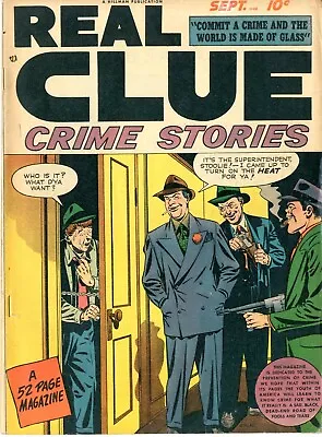 Buy Real Clue  # 7   Vol 3    VERY GOOD FINE   September 1948    Zolnerowich Cover • 38.38£