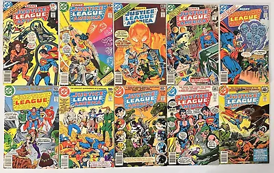 Buy Justice League Of America 150-199 NEAR COMPLETE DC 1978 46 ComicsHIGH GRADE NM- • 234.72£