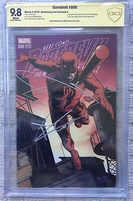 Buy Daredevil# 600 Variant CBCS 9.8 Signed By Charlie Cox  • 198.97£