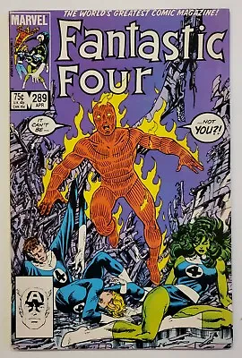 Buy Fantastic Four #289 VF/NM  1st Series  DEATH OF BASILISK!!! KEY!!! • 3.99£