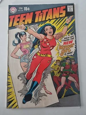 Buy Teen Titans # 23 Dc Comics 1969 Wonder Girl New Costume • 45£