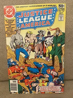 Buy Justice League Of America #159 JLA-JSA Team-up Vintage DC Comics 1978 Jonah Hex • 19.75£