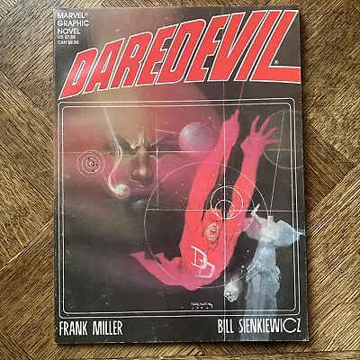 Buy Daredevil GN, 1st Print Frank Miller RARE Marvel Graphic Novel #24 (1986) • 15£