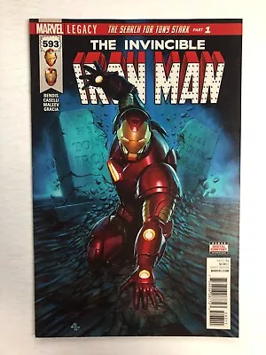 Buy The Invincible Iron Man #593 - Brian Michael Bendis - 2017 - Marvel Comics • 2.78£