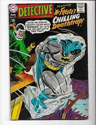Buy Detective Comics 373 - Vg/f 5.0 - 2nd Appearance Of Mr. Freeze - Batman (1968) • 87.16£