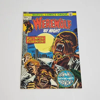 Buy WEREWOLF BY NIGHT #11 November 1973  Key Issue 1st Appearance Hangman • 23.70£