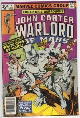 Buy JOHN CARTER WARLORD Of MARS #2 NM-, 1977, Edgar Rice Burroughs • 7.90£