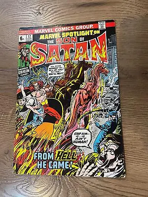 Buy Marvel Spotlight #12- Marvel Comics - 1973 - 1st App Son Of Satarn • 24.95£