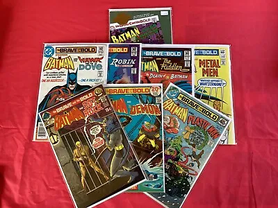 Buy The Brave And The Bold Comic Lot #96, 109, 148, 181 - 183, 187 And 85 Batman • 31.61£