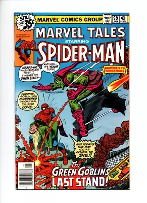 Buy Marvel Tales #99 Fn/vf 7.0 (01/79) Reprints Amazing Spider-man #122 Goblin Death • 7.20£