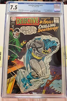 Buy DETECTIVE COMICS #373 (1968) CGC 7.5 2nd Appearance Of Mister Freeze • 244.51£