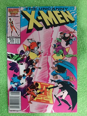 Buy UNCANNY X-MEN #208 VF : Canadian Price Variant Newsstand : Combo Ship RD3068 • 2.36£