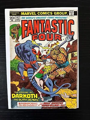 Buy Fantastic Four #142 FN- 1974 Marvel Comics • 4.80£
