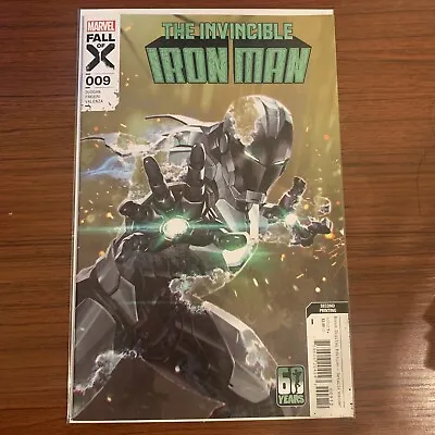 Buy Marvel Comics  Invincible Iron Man #9 2nd Print Kael Ngu Variant Comic Book   • 3.15£