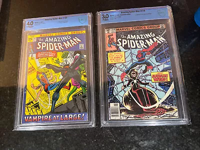 Buy Amazing Spider-man Graded #102 4.0 & 210 3.0 • 108.08£